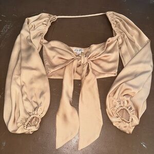 Verge Girl tie top